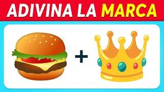  Adivina la MARCA por los EMOJIS  Quiz de Marcas Famosas | Logo Quiz