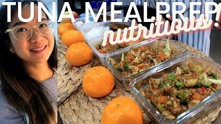 Easy and Healthy Tuna Meal Prep | Tuna Veggie Fried Rice | Tuna Patty 