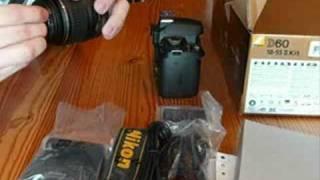 Unboxing the new Nikon D60