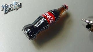 3D Art, Drawing Coca-Cola bottle