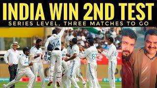 India win 2nd Test by 106 runs, series level with three matches to go| Bumrah PoM, Jaiswal 206 star