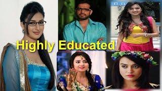 Top 10 Highly Educated Indian TV Stars - The TopLists