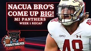 Michigan Panthers Vs Memphis Showboats UFL Week 1 Recap