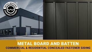 Board And Batten Metal Siding Panels - The Look Of Wood With The Benefits Of Steel