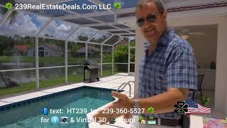 196 Sabal Lake Dr Naples SW FL Lakefront Pool Home For Sale Feature Tour 239RealEstateDeals.Com LLC