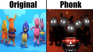 Backyardigans Original VS Backyardigans Phonk