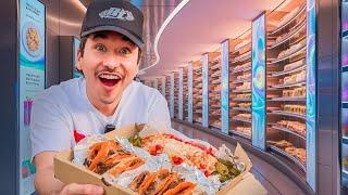 Eating at The Most VIRAL Supermarket in Florida... (WOW)