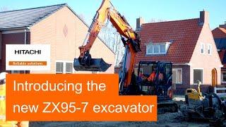 Introducing the ZX95-7 excavator