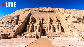  LIVE WALK |  Abu Simbel Walking Tour - Ancient Egyptian Temple Walking