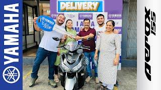 Finally Aaj YAMAHA Aerox 155 Ki Delivery Le Hi Li  