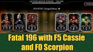 Fatal Action Movie Tower Battle 196 | MK Mobile