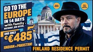 Finland Residence Permit For Indians and Pakistanis Without Job Offer