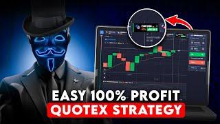 ️EASY 100% PROFIT QUOTEX STRATEGY 2024️| BEST BINARY OPTIONS TRADING STRATEGY TUTORIAL BEGINNERS