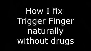 Trigger Finger Cure: 3 Sequential Steps