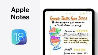 Apple Notes Update in iPadOS 18: What' New?