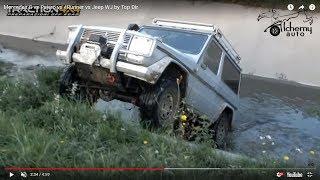 Mercedes G vs Pajero vs 4Runner vs Jeep WJ by Top Đir