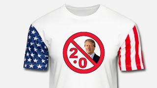 Jimmy Carter 2.0 with No Symbol  t-shirt