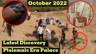 October 2022 Discovery :  a Tomb from the Ptolemaic Era in Egypt