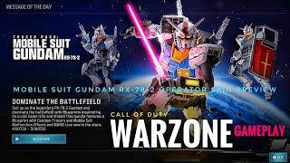 Call of Duty Warzone Gameplay · Season 4 Level 711+ Mobile Suit Gundam RX-78-2 Operator Skin Preview