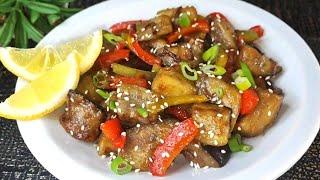 Incredibly delicious eggplant! No meat! The quick and easy way to cook aubergines!