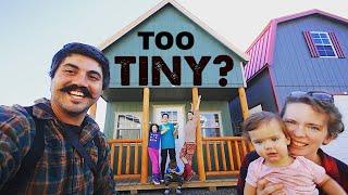 Can a BIG FAMILY FIT in a TINY HOME??? (not sure...)