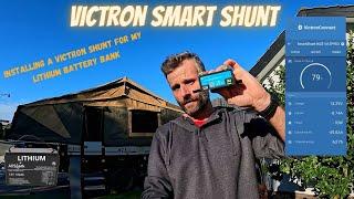 VICTRON SMART SHUNT INSTALL - Lithium Battery Setup for Off Grid Camping