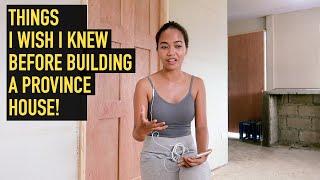 10 Things I Wish I Knew Before Building A Province House In Philippines