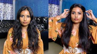 alan truman blow brush review | hair straightening with brush in 5 min | brown girl | susmitha siddi