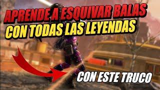 APRENDE A ESQUIVAR BALAS CON CADA LEYENDA EN APEX LEGENDS | LA GUIA DE STRAFE EN PC Y CONSOLA!!