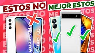  Estos 5 Celulares son MEJORES y más BARATOS que los Samsung A54 y A34