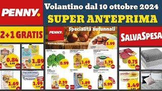 volantino PENNY dal 10 ottobre 2024  Specialità autunnali #anteprima  Offerte promozioni Halloween