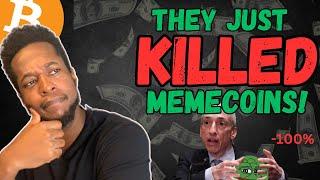 WARNING! THIS COULD BE THE BEGINNING OF THE END FOR MEMECOINS!