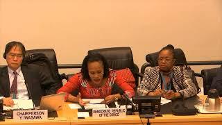 United Nations,  Democratic Republic of Congo 341, 121st Session of Human Rights Committee