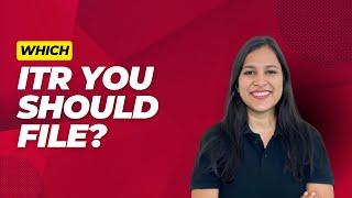 Day 1 - Which income tax return you should file? | CA Meenal Goel