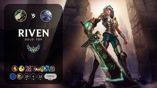 Riven Top vs Volibear - EUW Challenger Patch 13.5