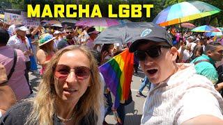  ESTE VIDEO PODRIA LLEVARNOS a la CARCEL EN RUSIA | RUSOS EN LA MARCHA LGBT CDMX 2024