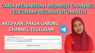 cara menambah member channel telegram otomatis