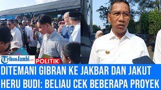 Ditemani Gibran ke Jakbar dan Jakut, Heru Budi: Beliau Cek Beberapa Proyek