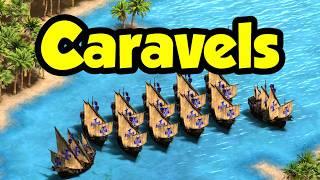 Are Caravels useful? (AoE2)