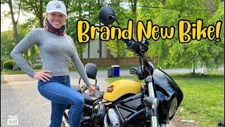 Meg gets a new bike!!! 2023 Harley  Davidson Nightster S!!!