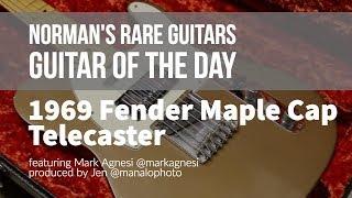 Norman's Rare Guitars - Guitar of the Day: 1969 Fender Maple Cap Telecaster