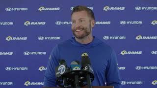 LA Rams Sean McVay: 'NFL Did the Right Thing' to Move Playoff Game vs Vikings Due to Wildfires