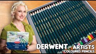 Reviewing The Derwent Artists Coloured Pencils -  The best British pencil?