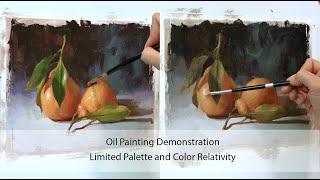 Oil Painting Demo: Limited Palette and Color Relativity (Trailer)