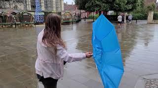 May Way - Thru the UK - York - The Blue Umbrella