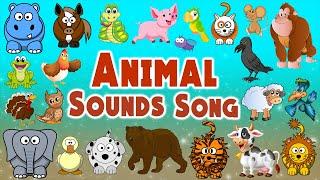 Animal Sounds Song | Nursery Rhymes for Toddlers | LittleKidsTV