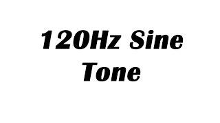 120Hz Sine Wave Test Tone