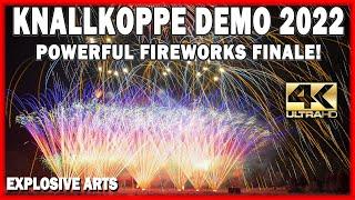 Knallköppe Fireworks Demo Finale show 2022 - Explosive Arts - Vorschießen Feuerwerk - Vuurwerk