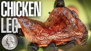 Smoked BBQ Chicken Leg Quarters - Easy!