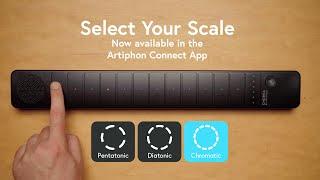 Select Your Scale (Diatonic, Chromatic, Pentatonic) on Artiphon Chorda and Orba 2